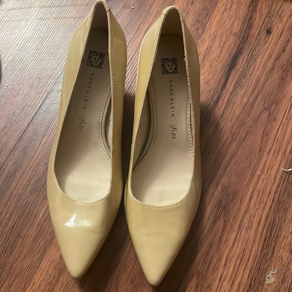 Nude heels Anne Klein